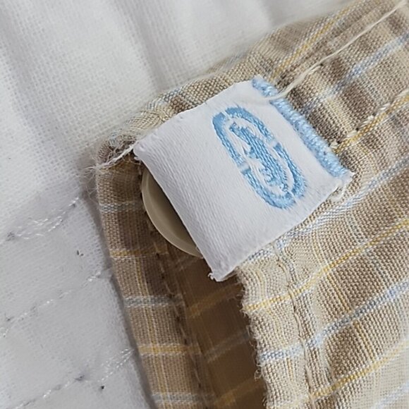 World Famous Rino Brand Eck Unltd Short Sleeve Shirt Men's XL Brown Check EUC LN - Picture 6 of 14